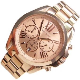 Michael Kors Bradshaw Chronograph Unisex Rose Gold Stainless Steel Strap Watch MK5503 June 2018 - 3 Michael Kors Bradshaw Chronograph Unisex Rose Gold Stainless Steel Strap Watch MK5503 - 3