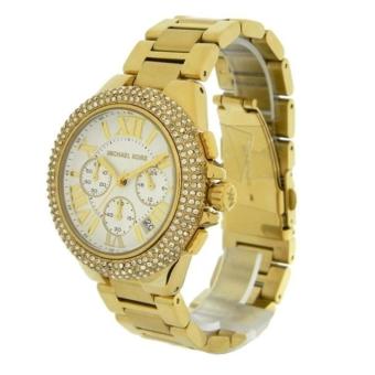 Michael Kors Camille Glitz Chronograph Gold Women's Large Size-MK5756 July 2018 - 3 Michael Kors Camille Glitz Chronograph Gold Women's Large Size-MK5756 - 3