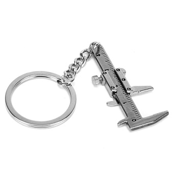 Mini Vernier Caliper Key Ring Car Styling Accessories ForAutomotive Keychain Automobile Tools Key Chains - Intl June 2018 - 2 Mini Vernier Caliper Key Ring Car Styling Accessories forAutomotive Keychain automobile Tools key chains - intl - 2