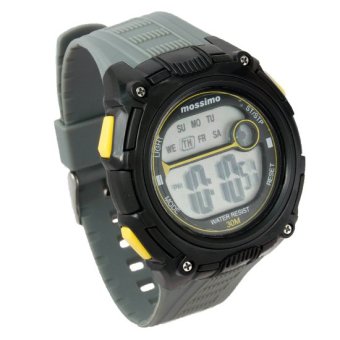 Mossimo Travis Unisex Grey Silicone Strap Watch MS-1408G-GRY June 2018 - 2 Mossimo Travis Unisex Grey Silicone Strap Watch MS-1408G-GRY - 2