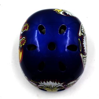 Motor Craze Half Face Crash Safety Do It Printed Passenger Helmet(Blue) June 2018 - 3 Motor Craze Half Face Crash Safety Do it Printed Passenger Helmet(Blue) - 3