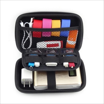 New 2017 Mobile Kit Case High Capacity Storage Bag Digital GadgetDevices USB Cable Data Line Travel Insert Portable - Intl April 2018 - 3 New 2017 Mobile Kit Case High Capacity Storage Bag Digital GadgetDevices USB Cable Data Line Travel Insert Portable - intl - 3