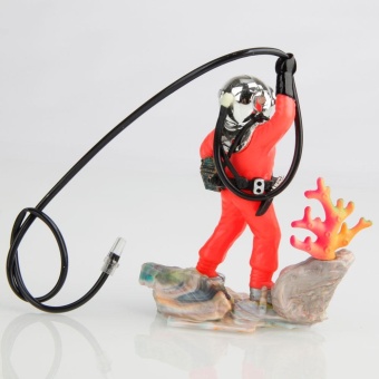 New Aquarium Air-operated Decoration 0-50 Diver With Hose - Intl June 2018 - 3 New Aquarium Air-operated Decoration 0-50 Diver with Hose - intl - 3