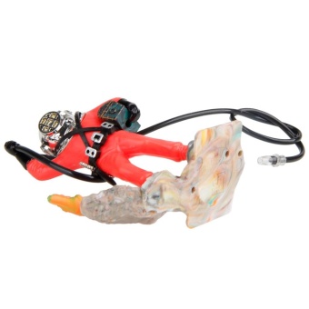 New Aquarium Air-operated Decoration 0-50 Diver With Hose - Intl June 2018 - 2 New Aquarium Air-operated Decoration 0-50 Diver with Hose - intl - 2