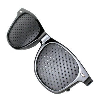 New Shape Fly Pinhole Anti Fatigue Myopia Glasses - Black June 2018 - 4 New Shape Fly Pinhole Anti Fatigue Myopia Glasses - Black - 4