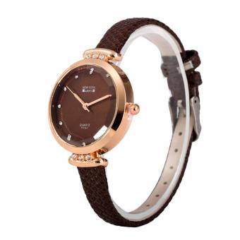 Newyork Army NYA238 Matching Dial Brown Leather Ladies Watch June 2018 - 2 Newyork Army NYA238 Matching Dial Brown Leather Ladies Watch - 2