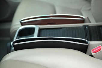 NiceEshop Car Seat Catcher Gap Filler Organizer Center Console SidePocket, Black, 1Pcs - Intl June 2018 - 3 niceEshop Car Seat Catcher Gap Filler Organizer Center Console SidePocket, Black, 1Pcs - intl - 3