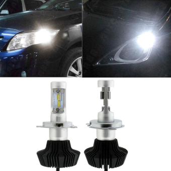 OH 2 X LED Chips 160W 8000LM H4 9003 HB2 Headlight Kit H/L Beam Bulbs 6000K White July 2018 - 2 OH 2 x LED Chips 160W 8000LM H4 9003 HB2 Headlight Kit H/L Beam Bulbs 6000K White - 2