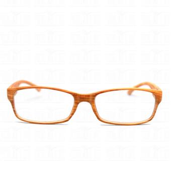 Optical Rectangular Lightweigth Eyeglass 2087_BrownWood Replaceable Lenses With Spring Hinges_Unisex June 2018 - 2 Optical Rectangular Lightweigth Eyeglass 2087_BrownWood Replaceable Lenses with Spring Hinges_Unisex - 2