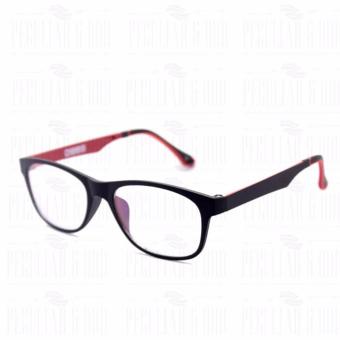 Optical Square 8609_BlackRed Clear Lens Lightweight Replaceable Eyeglasses Multi-coated Computer Anti-Radiation Blue Lens - Unisex June 2018 - 3 Optical Square 8609_BlackRed Clear Lens Lightweight Replaceable Eyeglasses Multi-coated Computer Anti-Radiation Blue Lens - Unisex - 3