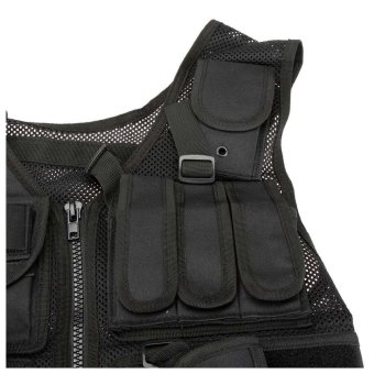 Outdoor Military Tactical Army Polyester Airsoft War Game HuntingVest For Camping Hiking - Intl June 2018 - 3 Outdoor Military Tactical Army Polyester Airsoft War Game HuntingVest for Camping Hiking - intl - 3