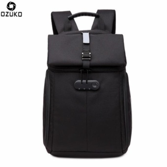 OZUKO Waterproof Oxford 15-inch Laptop Backpack Large CapacityBusiness Backpack Anti-theft Reflective Travel Bag Fashion SchoolBag - Intl June 2018 - 2 OZUKO Waterproof Oxford 15-inch Laptop Backpack Large CapacityBusiness Backpack Anti-theft Reflective Travel Bag Fashion SchoolBag - intl - 2