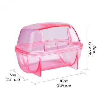 Plastic Pet Hamster Sauna Room Deodorizing Small Animal HamsterSand Bath Room Bathroom Potty 2 Colors - Intl June 2018 - 3 Plastic Pet Hamster Sauna Room Deodorizing Small Animal HamsterSand Bath Room Bathroom Potty 2 Colors - intl - 3