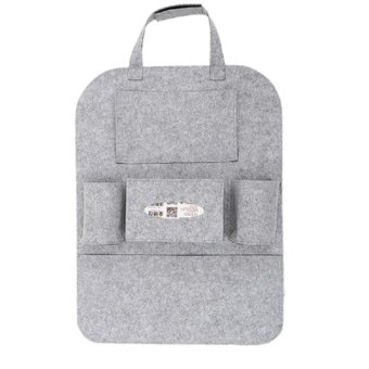 Portable Car Backseat Organizer Set Of 2 (Grey) April 2018 - 2 Portable Car Backseat Organizer Set of 2 (Grey) - 2