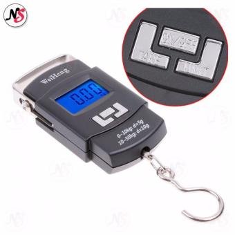 Portable Hanging Electronic Digital Weighing Scale 50kg WH-A08 (Black) June 2018 - 2 Portable Hanging Electronic Digital Weighing Scale 50kg WH-A08 (Black) - 2