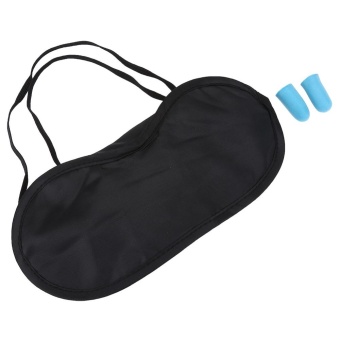 Portable Inflatable PVC U-Shape Neck Pillow Eye Mask Ear Plugs Travel Rest (Navy Blue) - Intl June 2018 - 5 Portable Inflatable PVC U-Shape Neck Pillow Eye Mask Ear Plugs Travel Rest (Navy Blue) - intl - 5