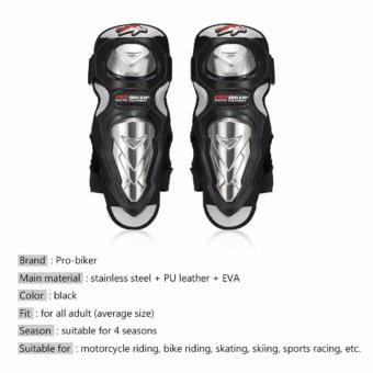 PRO-BIKER Knee Shin Protector Motorcycle Racing Knee GuardsProtective Pads For Skating Skateboard Sports Safety #31655 June 2018 - 4 PRO-BIKER Knee Shin Protector Motorcycle Racing Knee GuardsProtective Pads for Skating Skateboard Sports Safety #31655 - 4