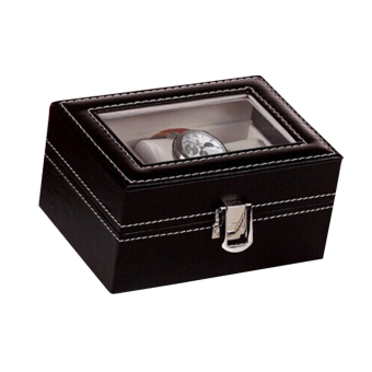 PU Leather Box 3 Grid Slots Watch Jewelry Display Storage OrganizerCase - Intl June 2018 - 4 PU Leather Box 3 Grid Slots Watch Jewelry Display Storage OrganizerCase - Intl - 4