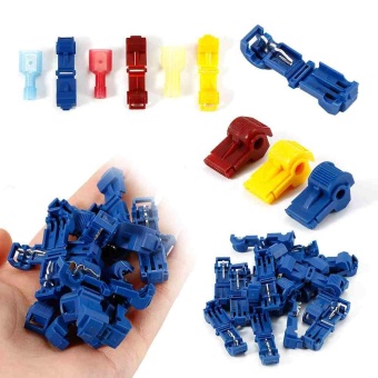 Quick Splice Wire Terminals 120 Pcs T-Tap Kit Male Spade WireConnectors Kit - Intl June 2018 - 3 Quick Splice Wire Terminals 120 Pcs T-Tap Kit Male Spade WireConnectors Kit - intl - 3
