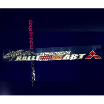 Ralliart Windshield Sticker / Decals June 2018 - 2 Ralliart Windshield Sticker / Decals - 2