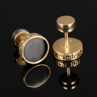Richapex Mens Stainless Steel Screw Stud Earrings Unisex Womens Ear Plugs Tunnel Jewelry 2 Pair Sets June 2018 - 5 Richapex Mens Stainless Steel Screw Stud Earrings Unisex Womens Ear Plugs Tunnel Jewelry 2 pair sets - 5