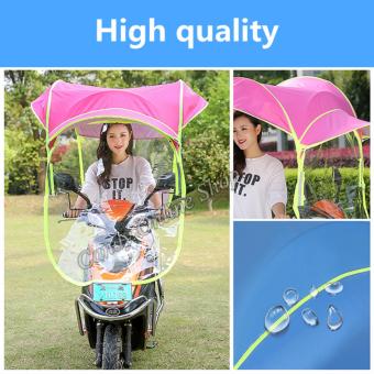 Rising Star Motorcycle Bike E-Bike Canopy Umbrella Cover (Pink) June 2018 - 3 Rising Star Motorcycle Bike E-Bike Canopy Umbrella Cover (Pink) - 3