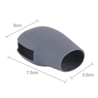 Rubber Car Hand Brake Head Cover Shift Knob Gear Stick CushionCover Car Accessory Interior Decoration Pad(Grey) - Intl July 2018 - 4 Rubber Car Hand Brake Head Cover Shift Knob Gear Stick CushionCover Car Accessory Interior Decoration Pad(Grey) - intl - 4