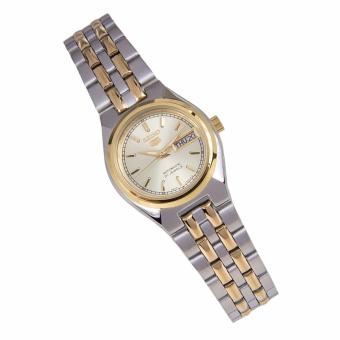 Seiko 5 Ladies Dual Tone Stainless Steel Automatic Watch SYM798 June 2018 - 3 Seiko 5 Ladies Dual Tone Stainless Steel Automatic Watch SYM798 - 3