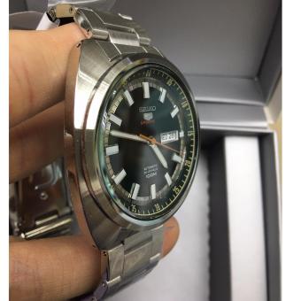 Seiko 5 Sports SRPB13K1 Automatic Stainless Steel Green Dial Watch April 2018 - 2 Seiko 5 Sports SRPB13K1 Automatic Stainless Steel Green Dial Watch - 2