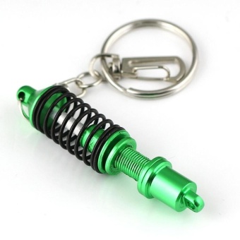 Shock Absorber Keychain Key Ring Holder(Green) - Intl June 2018 - 2 Shock Absorber Keychain Key Ring Holder(Green) - intl - 2