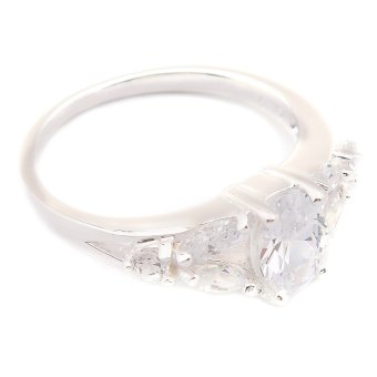 Silverworks R6214 Engagement Ring (Silver) June 2018 - 2 Silverworks R6214 Engagement Ring (Silver) - 2