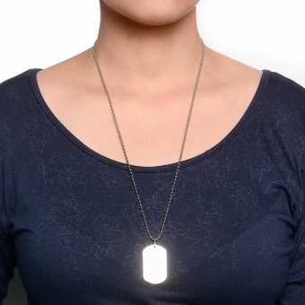 Silverworks X1866 Steel Dogtag Necklace June 2018 - 5 Silverworks X1866 Steel Dogtag Necklace - 5