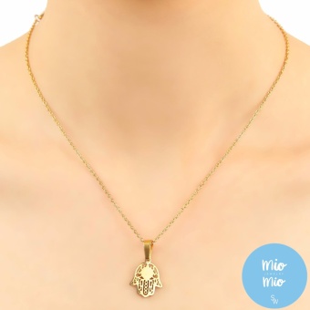 Silverworks X3142 Hand Pendant Necklace With Earrings June 2018 - 4 Silverworks X3142 Hand Pendant Necklace with Earrings - 4
