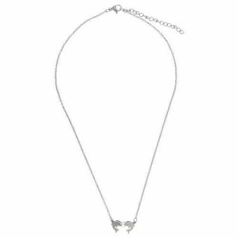 Silverworks X3150 Dolphin Pendant Necklace And Earrings June 2018 - 2 Silverworks X3150 Dolphin Pendant Necklace and Earrings - 2