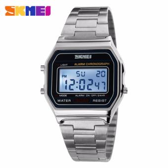 Skmei Stainless Steel Unisex Watch 1123 (Silver) July 2018 - 3 Skmei Stainless Steel Unisex Watch 1123 (Silver) - 3