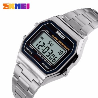 Skmei Stainless Steel Unisex Watch 1123 (Silver) July 2018 - 2 Skmei Stainless Steel Unisex Watch 1123 (Silver) - 2