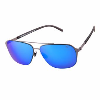 Spyder Lifestyle Eyewear AXL 4S050 PCM (Matt Titanium Grey Frame/revo Blue Lenses) June 2018 - 2 Spyder Lifestyle Eyewear AXL 4S050 PCM (Matt titanium grey frame/revo blue lenses) - 2