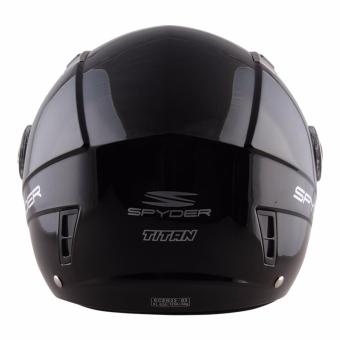 Spyder Open-Face Helmet With Dual Visor Titan PD 300 (Black) -XL June 2018 - 3 Spyder Open-Face Helmet with Dual Visor Titan PD 300 (Black) -XL - 3