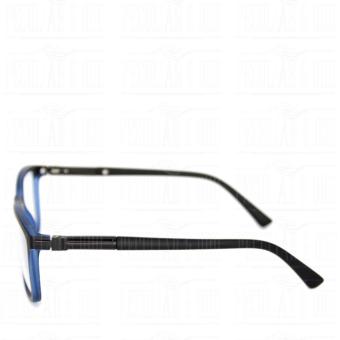 Square Clear Lens Replaceble Eyeglass With Spring Hinges Unisex_E126_BlackBlue April 2018 - 4 Square Clear Lens Replaceble Eyeglass with Spring Hinges Unisex_E126_BlackBlue - 4