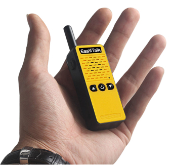 Super Mini Two Way Radio EasyTalk ET-M2 16 Channel UHF 400-520MHz(2 Pack, Yellow) - Intl June 2018 - 2 Super Mini Two Way Radio EasyTalk ET-M2 16 channel UHF 400-520MHz(2 pack, Yellow) - intl - 2