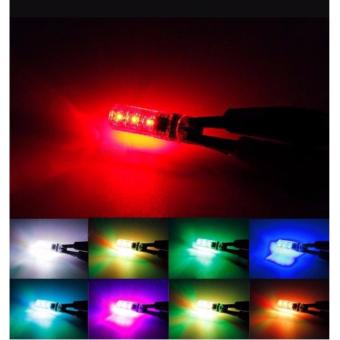 T10 Sillicone Car Park Light LED Bulbs With Remote Control(Multicolor) April 2018 - 5 T10 sillicone Car Park light LED bulbs with Remote Control(Multicolor) - 5