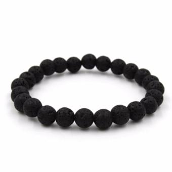 Tara Treasures Lava Stone Unisex Bracelet 8mm June 2018 - 3 Tara Treasures Lava Stone Unisex Bracelet 8mm - 3