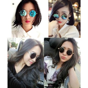 Top Designed Brand Gothic Steampunk Sunglasses Coating Mirrored Sunglass Round Circle Sun Glasses Vintage UV400 Sunglasses Unisex - Intl June 2018 - 5 Top Designed Brand Gothic Steampunk Sunglasses Coating Mirrored Sunglass Round Circle Sun glasses Vintage UV400 Sunglasses Unisex - intl - 5