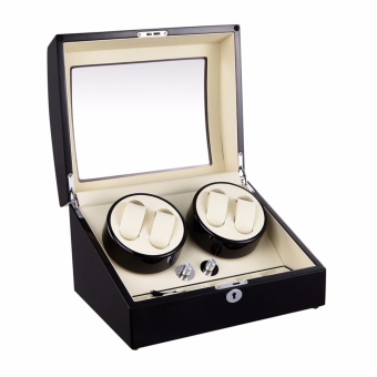 Top Quality Premium Automatic Rotate Watch Winder Wood Glass Watch Display Box With Lock 4+6 June 2018 - 3 Top quality Premium Automatic Rotate Watch Winder Wood Glass Watch Display Box With Lock 4+6 - 3