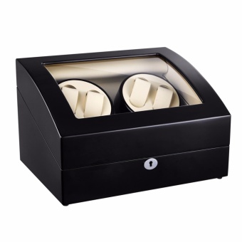 Top Quality Premium Automatic Rotate Watch Winder Wood Glass Watch Display Box With Lock 4+6 June 2018 - 2 Top quality Premium Automatic Rotate Watch Winder Wood Glass Watch Display Box With Lock 4+6 - 2