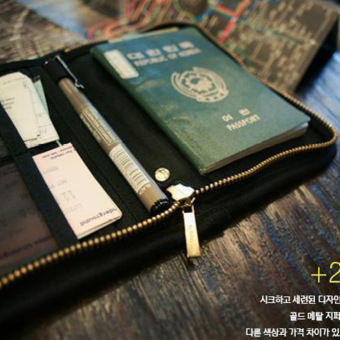 Travel Passport Holder Travel Wallet Pen Holder -Black June 2018 - 4 Travel Passport Holder Travel Wallet Pen Holder -Black - 4