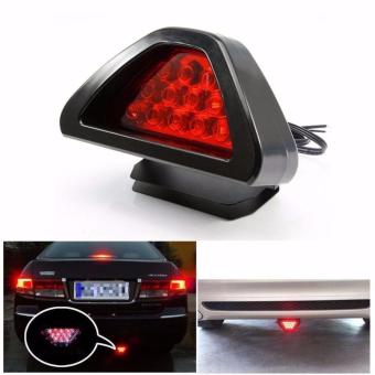 Type R Triangle 12-LED Car Tail Third 3rd Rear Brake Stop StrobeLight (BLUE) June 2018 - 3 Type R Triangle 12-LED Car Tail Third 3rd Rear Brake Stop StrobeLight (BLUE) - 3