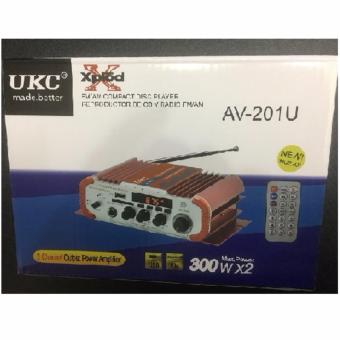 UKC AV-201U 2CH OUTPUT POWER AMPLIFIER (Red) July 2018 - 2 UKC AV-201U 2CH OUTPUT POWER AMPLIFIER (Red) - 2