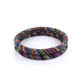 Universal 38cm 15'' Car Auto Steering-Wheel Cover Steering WheelWrap Natural Fibers Anti Slip Breathable National Customs ,Black -intl June 2018 - 5 Universal 38cm 15'' Car Auto Steering-Wheel Cover Steering WheelWrap Natural Fibers Anti Slip Breathable National Customs ,Black -intl - 5