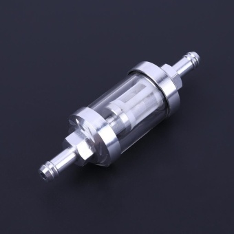 Universal 8mm CNC Gas Fuel Oil Filter For Motocross ATV DirtBike(Silver) - Intl June 2018 - 3 Universal 8mm CNC Gas Fuel Oil Filter for Motocross ATV DirtBike(Silver) - intl - 3